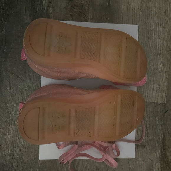 Skechers Twinkle Toes Twi-Lites 2.0 Light-Up Shoes - Pink Butterfly, Size 1. 🩷🦋 - Picture 4 of 8